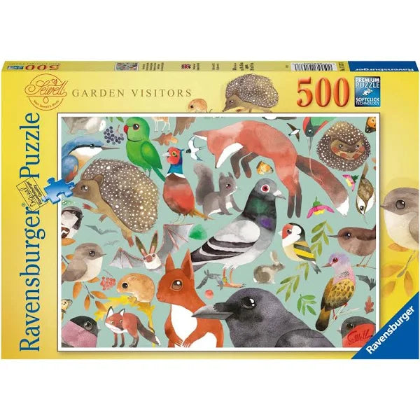 Ravensburger: Garden Visitors 500pc