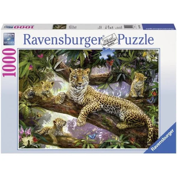 Ravensburger: Leopard Family 1000pc