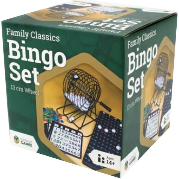 LPG Classics Bingo Set 13cm - English Edition: 90 Balls