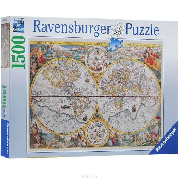 Ravensburger: World Map 1594 1500pc