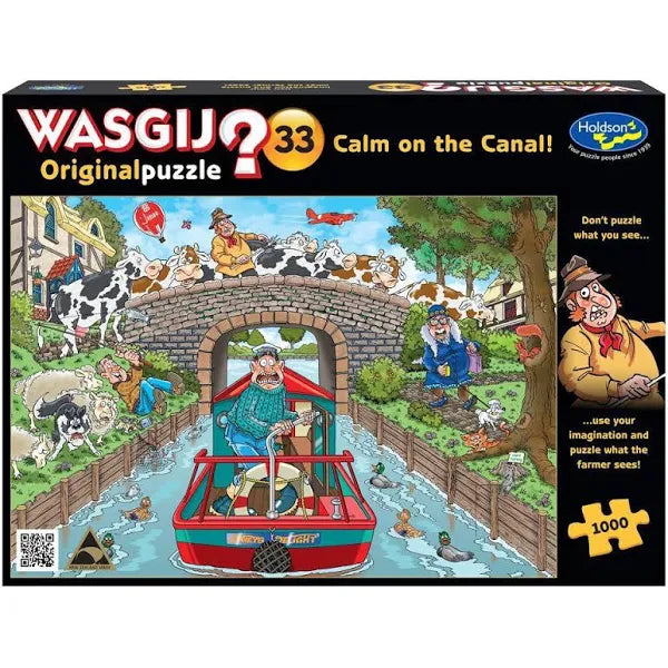 Wasgij? Original 33 Calm on the Canal