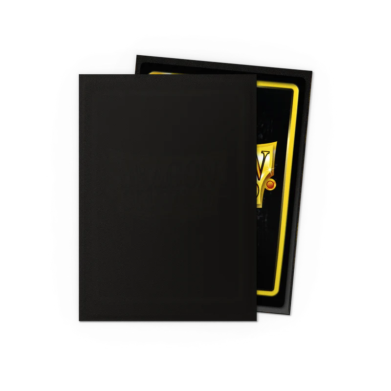 Dragon Shield: Matte Sleeves (100) - Jet