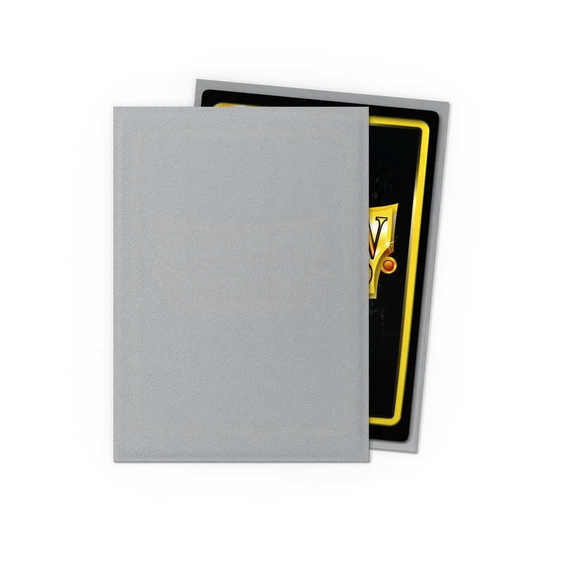 Dragon Shield: Matte Sleeves (100) - Silver