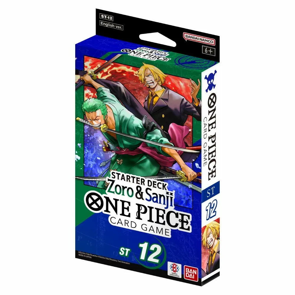 One Piece Card Game: Zoro and Sanji (ST-12) Starter Deck