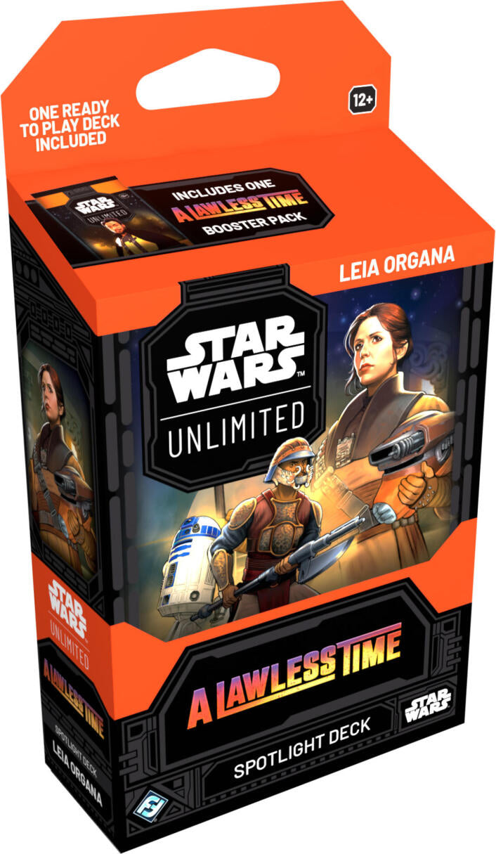 Star Wars Unlimited - A Lawless Time Leia Organa Spotlight Deck