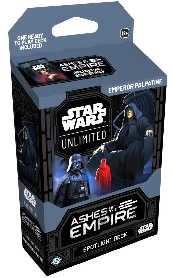 Star Wars Unlimited - Ashes of the Empire Emperor Palpatine Spotlight Deck - Preorder