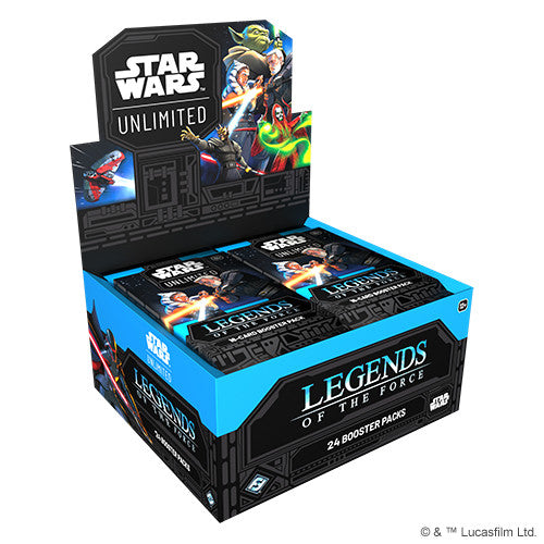 Star Wars Unlimited - Legends of the Force (Booster Display)