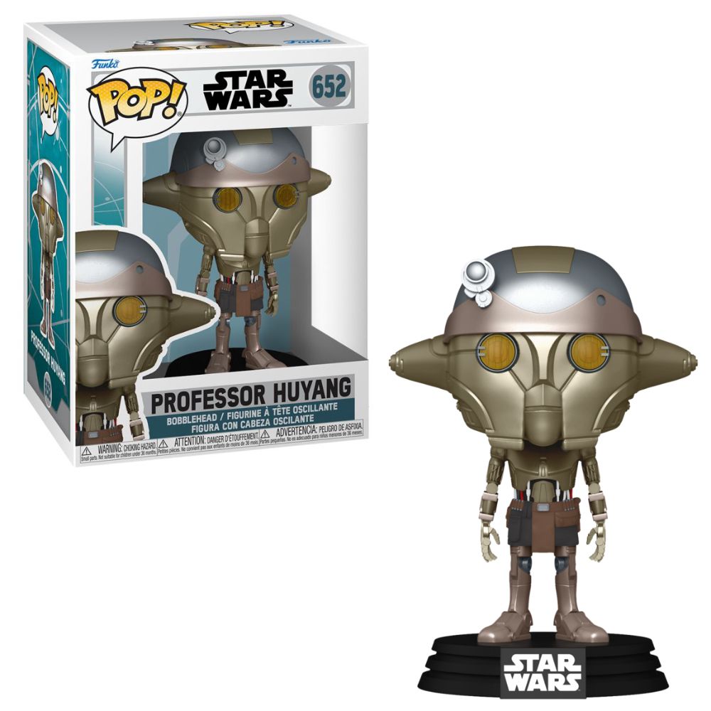 Funko: Star Wars - Professor Huyang 652 Pop!