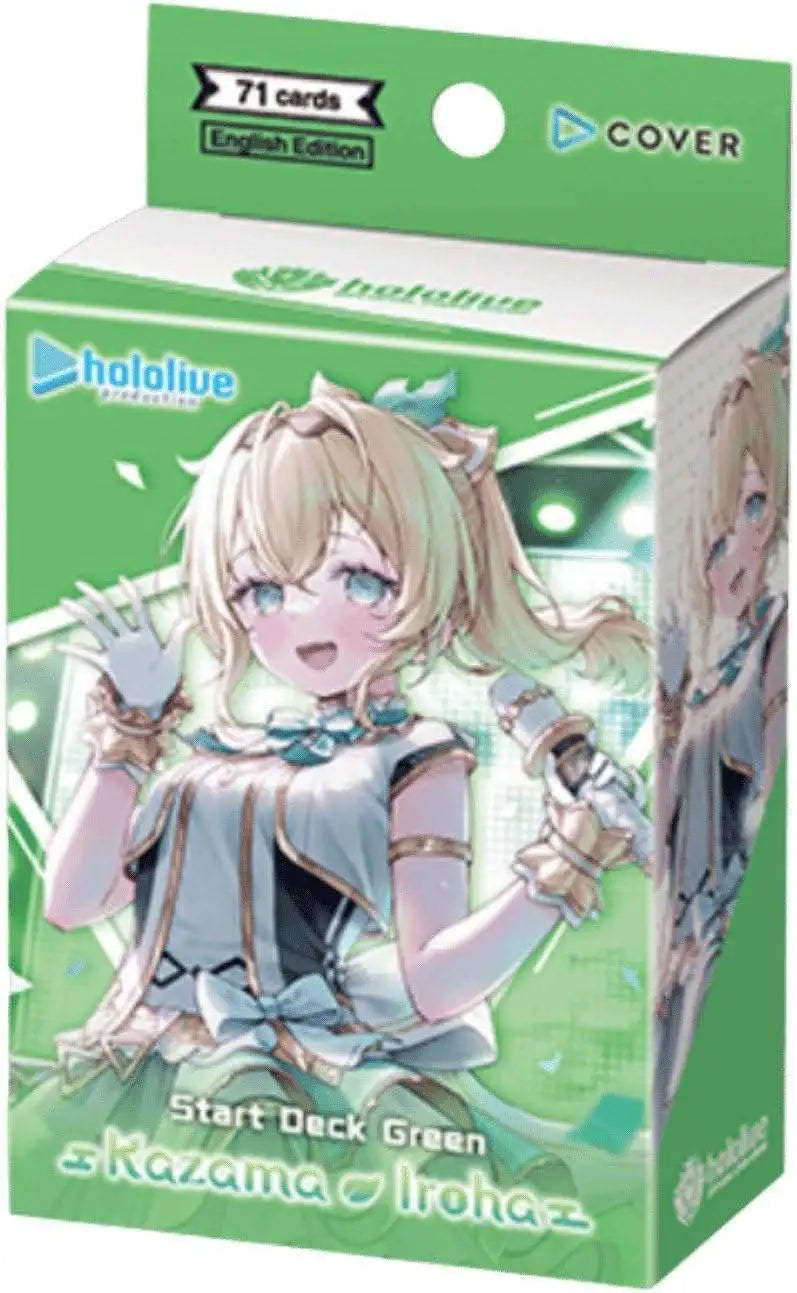 Hololive TCG: Start Deck Green - Kazama Iroha hSD06e