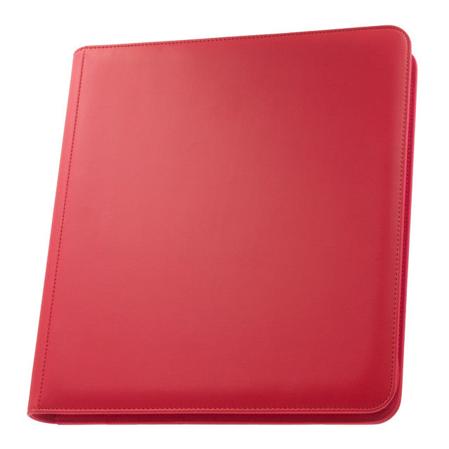 Palms Off: STEALTH 12 Pocket Zip Binder - Red