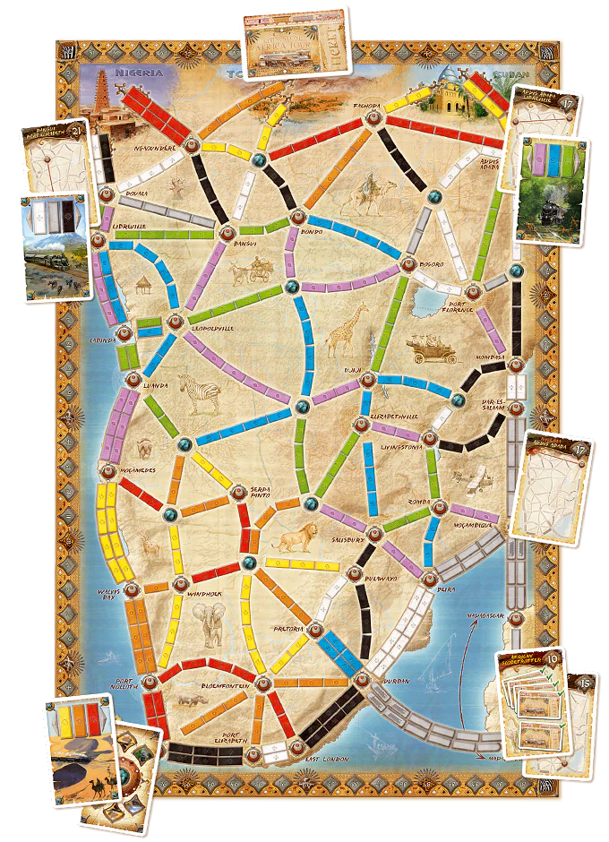 Ticket to Ride: Heart of Africa (Expansion)