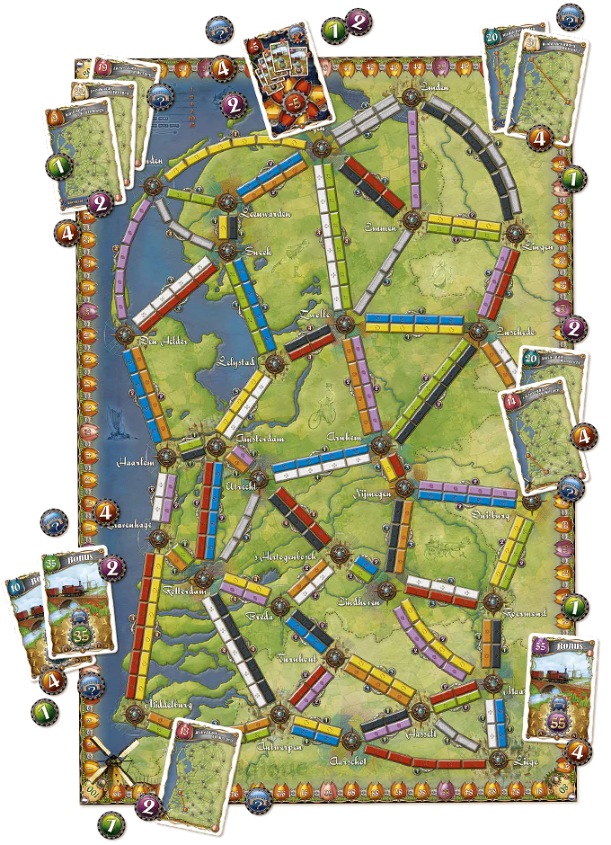Ticket to Ride: Nederland (Expansion)