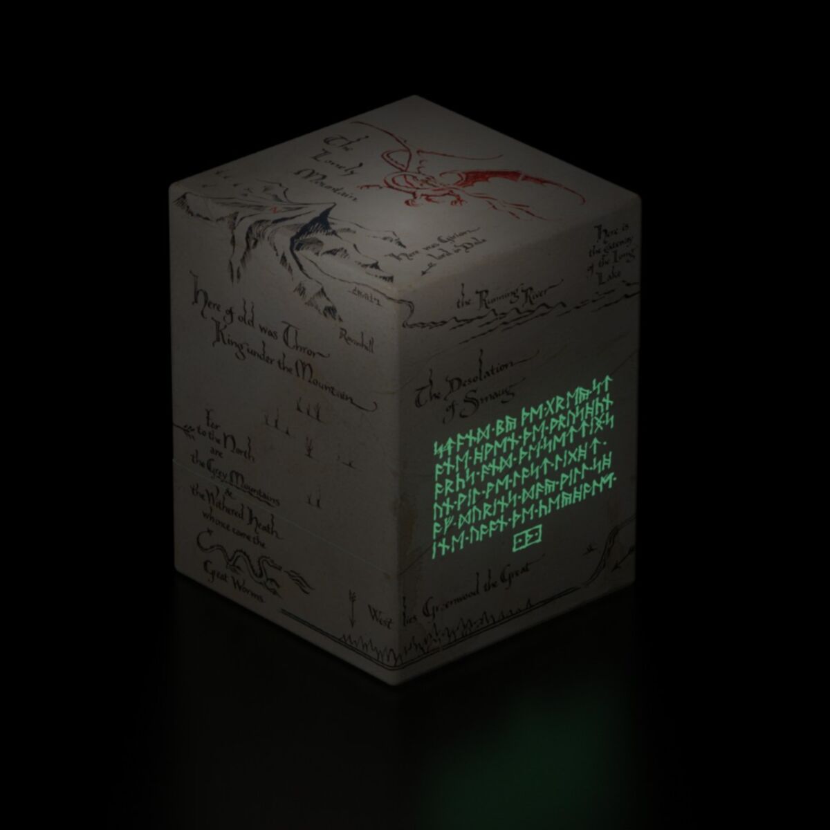 Ultimate Guard: Deck Box – Boulder 100+ – The Hobbit: Thrór's Map