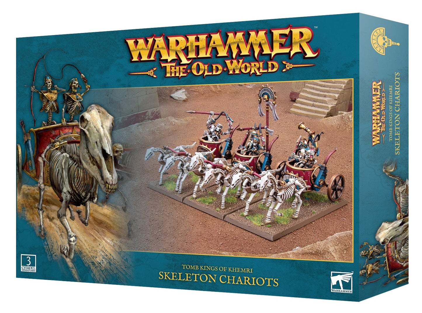 Old World: Tomb Kings of Khemri Skeleton Chariots