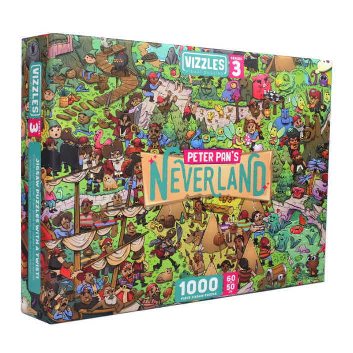 Vizzles: Peter Pan's Neverland 1000pc