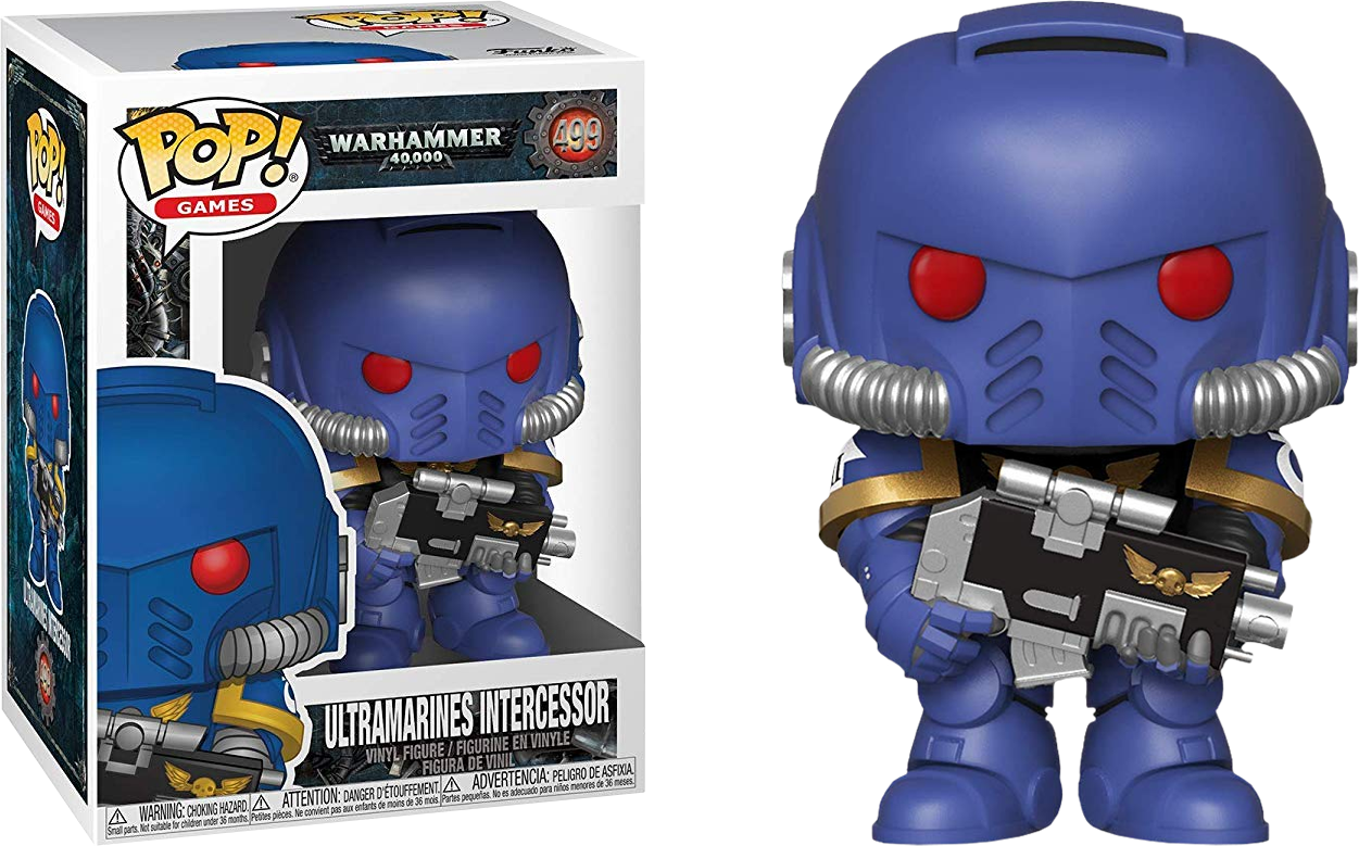 Funko: Warhammer 40,000 - Ultramarines Intercessor 499 Pop!
