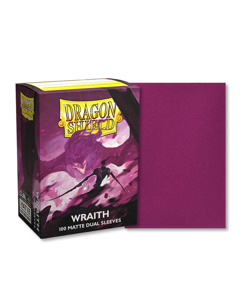 Dragon Shield: Dual Matte Sleeves (100) Wraith