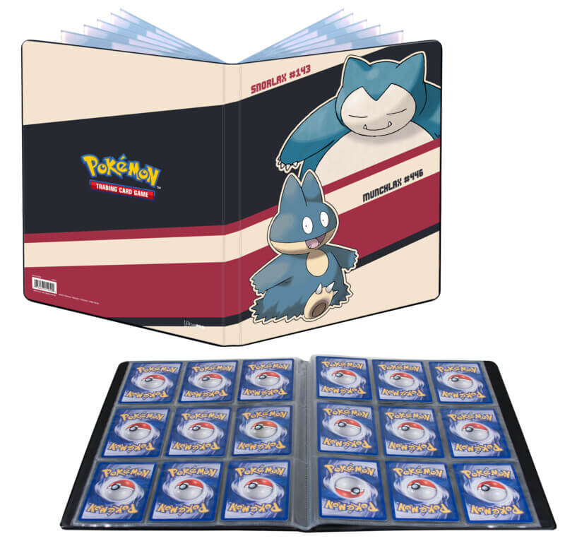 Pokemon: 9 Pocket Portfolio - Snorlax & Munchlax