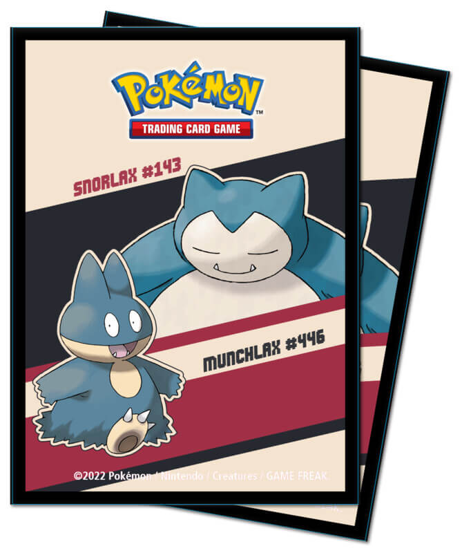 Pokemon: Deck Protector Sleeves 65pk - Snorlax & Munchlax