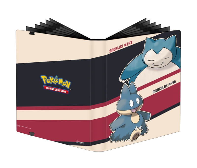 Pokemon: 9 Pocket PRO Binder - Snorlax & Munchlax