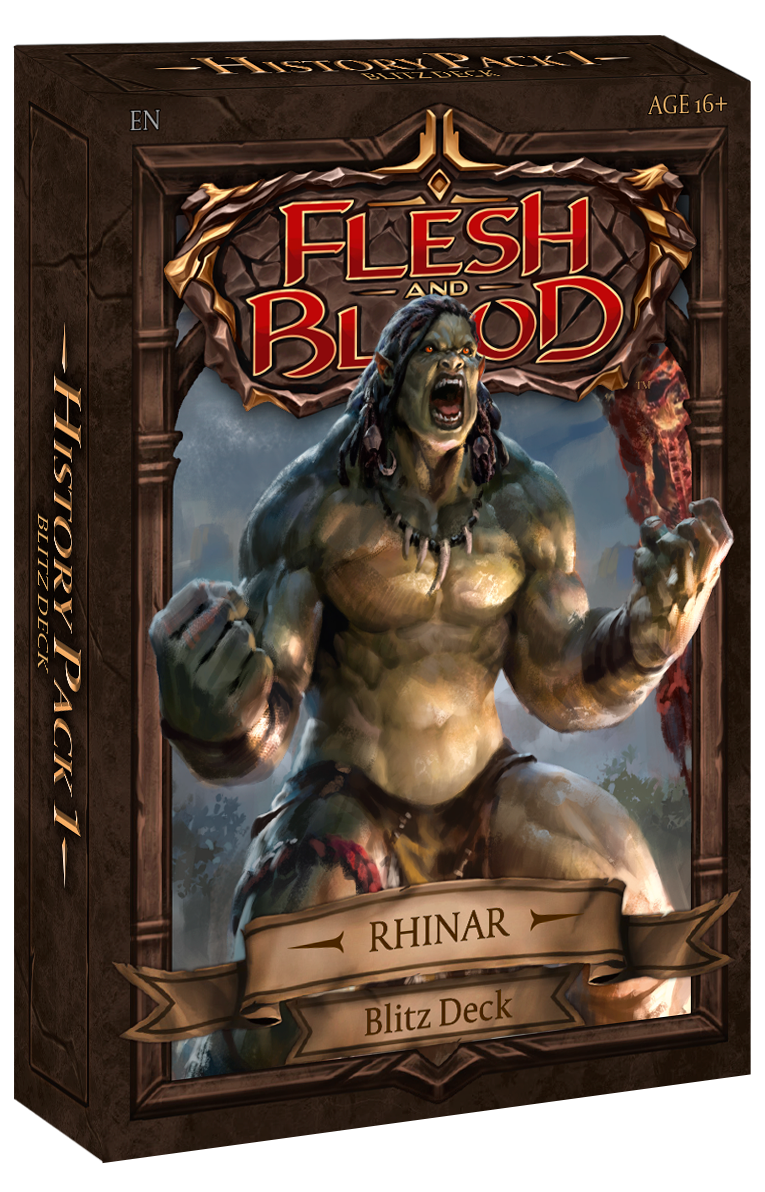 Flesh and Blood: History Pack 1 Blitz Deck Rhinar