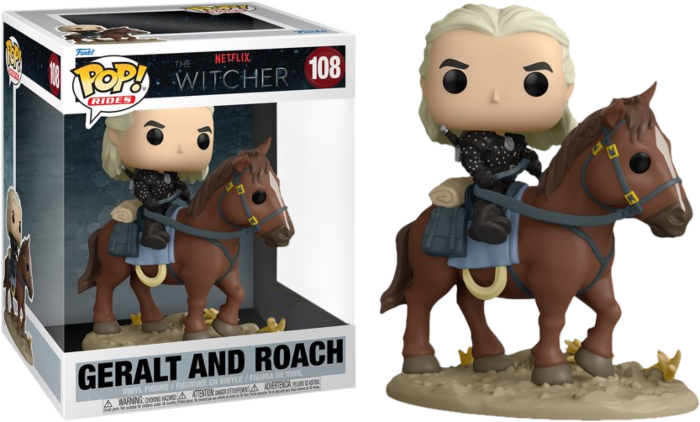 Funko: The Witcher - Geralt and Roach 108 Pop!