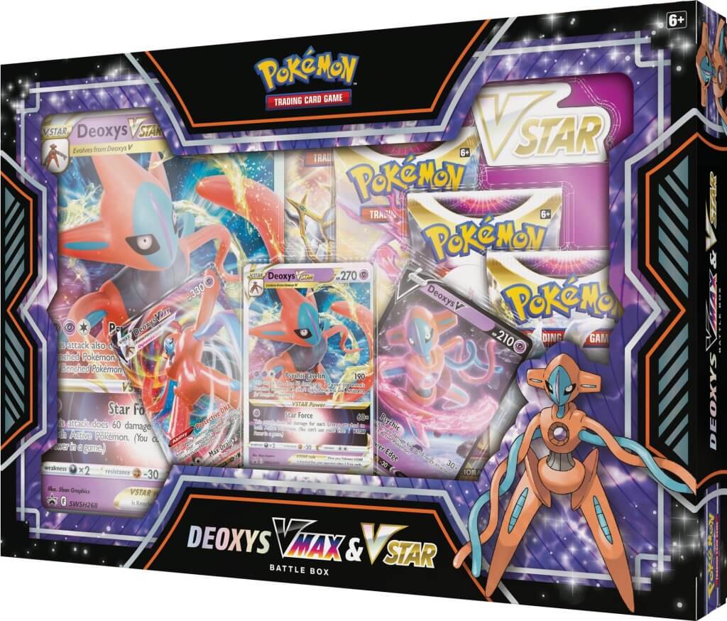 Pokemon: Deoxys/Zeraora VMAX & VSTAR Battle Box
