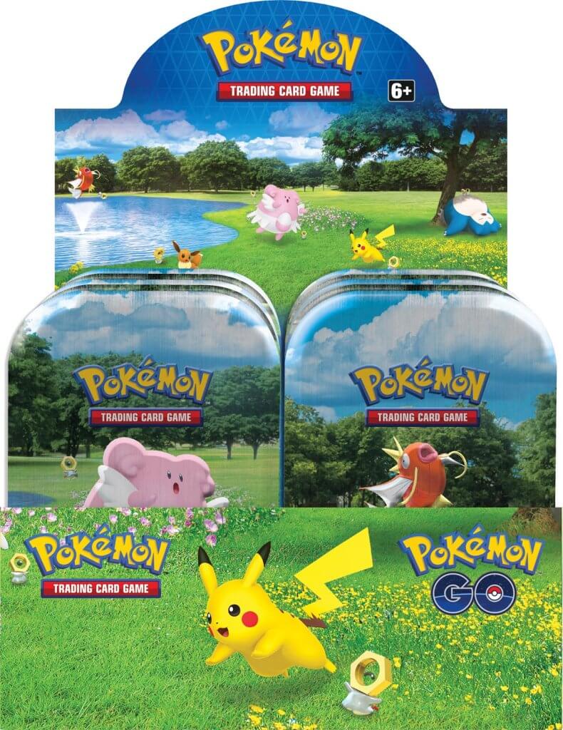 pokemon go trading card pack Pokemon: Pokémon GO Mini Tin – General Games