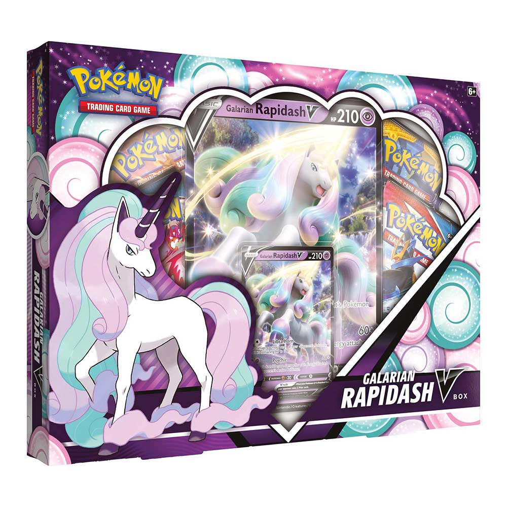 Pokemon: Galarian Rapidash V Box