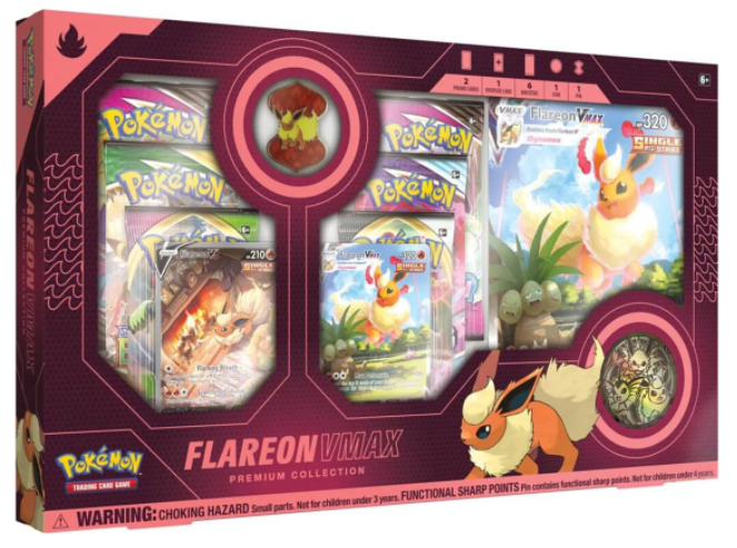 Pokemon: Eevee VMAX Premium Collection Flareon