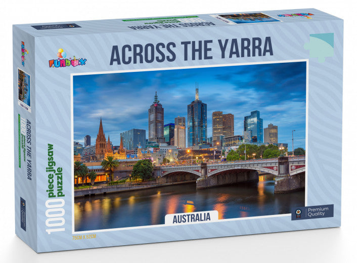 Funbox Jigsaw: Across the Yarra 1000pc