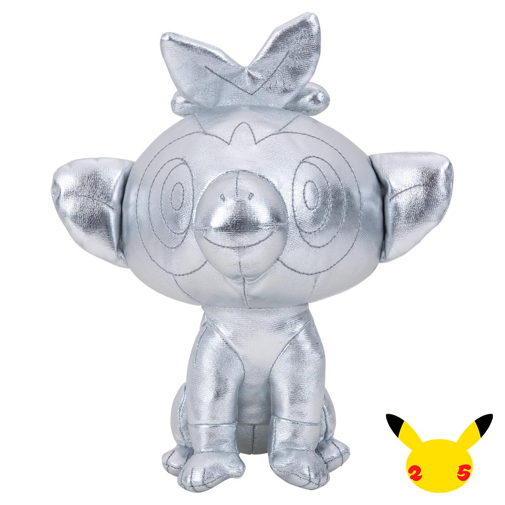 Pokemon: Select Plush Silver 25th 8" Grookey