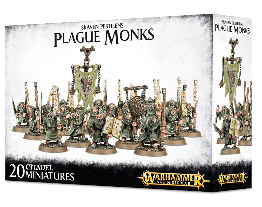 Skaven: Pestilens Plague Monks