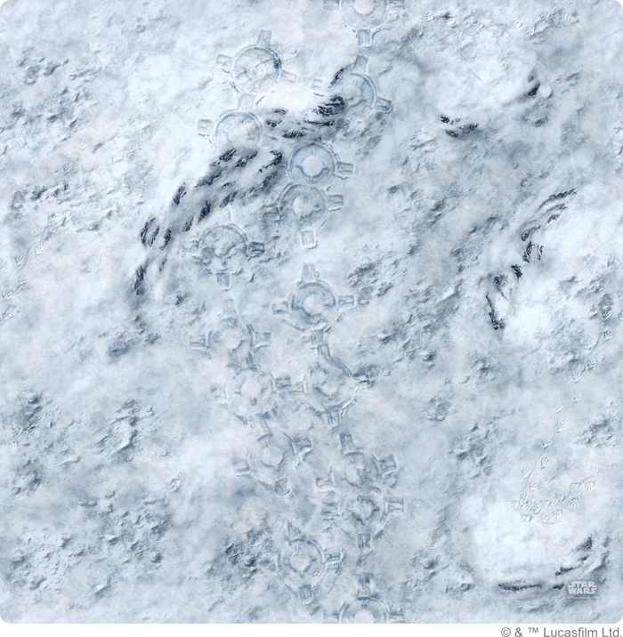 Star Wars Legion: Hoth Gamemat