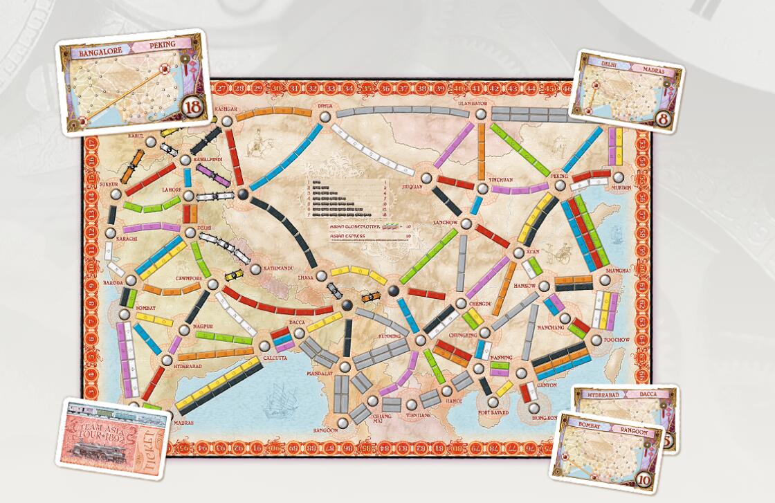 Ticket to Ride: Asia (Expansion)