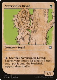 Neverwinter Dryad (Showcase) [Dungeons & Dragons: Adventures in the Forgotten Realms]