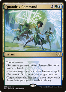 Quandrix Command [Strixhaven: School of Mages]