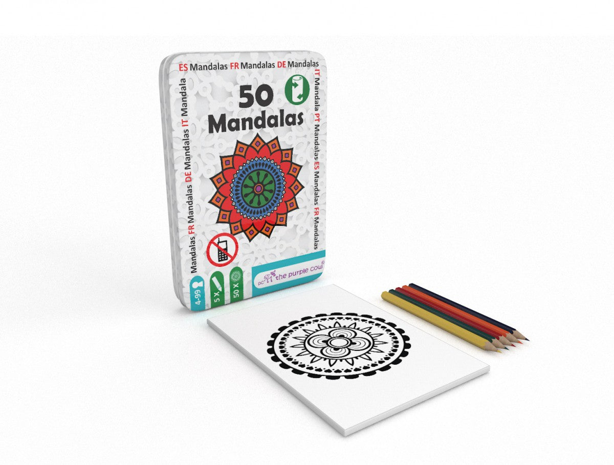 Purple Cow: 50 Mandalas