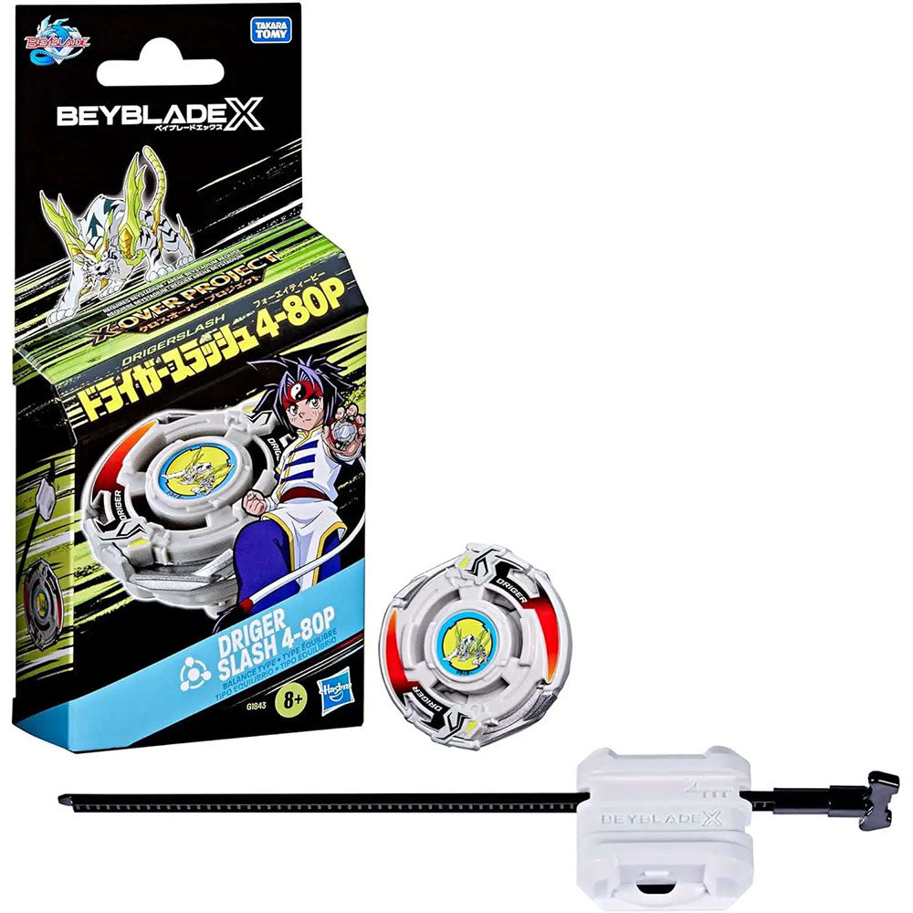 Beyblade X: Starter Pack - X-Over Project Driger Slash 4-80P