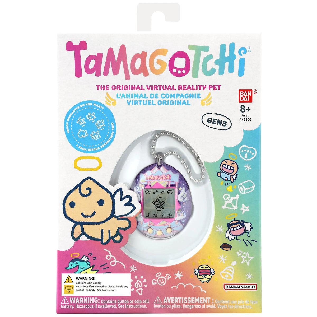 Tamagotchi Original: Angel Carousel (Gen 3)
