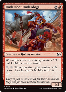 Underfoot Underdogs [Tarkir: Dragonstorm]