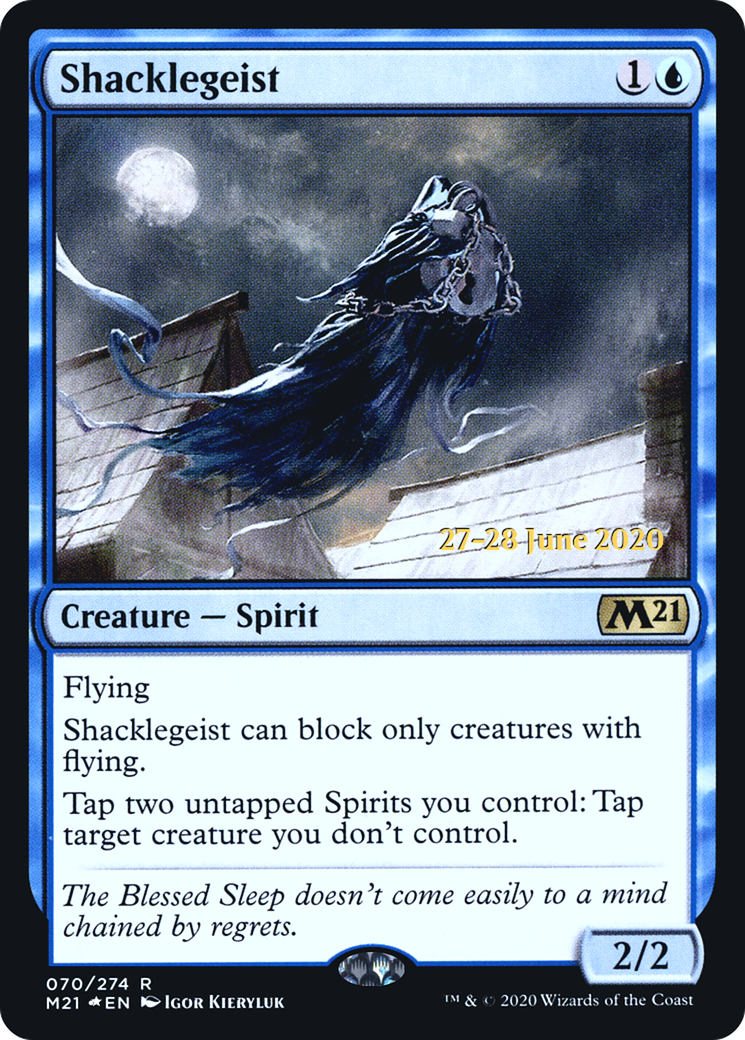 Shacklegeist [Core Set 2021 Prerelease Promos]