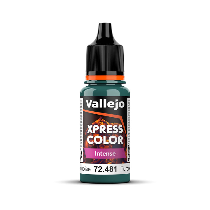 Vallejo: Game Colour - Xpress Colour Intense Heretic Turquoise 18ml
