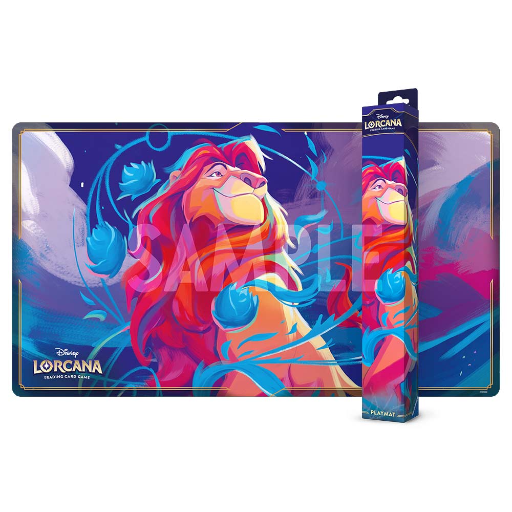 Disney Lorcana: S9 Fabled Playmat: Mufasa, Ruler of Pride Rock