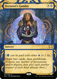 Tezzeret's Gambit [Strixhaven: School of Mages Mystical Archive]