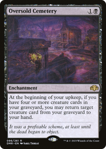Oversold Cemetery [Dominaria Remastered]