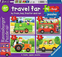 Ravensburger: Travel Far My First Puzzle 2/3/4/5pc