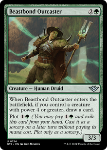 Beastbond Outcaster [Outlaws of Thunder Junction]