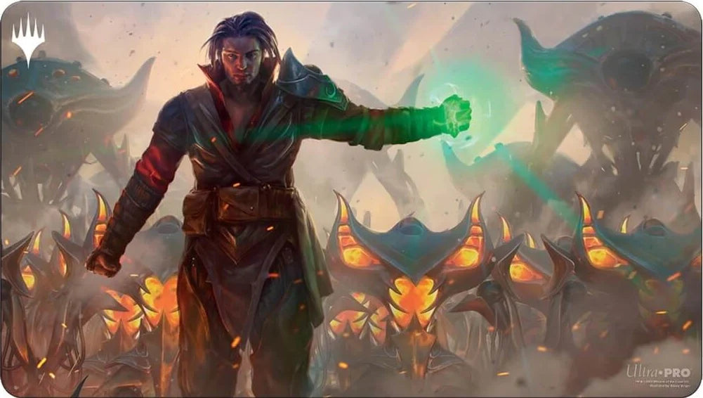 MTG: Playmat - Brothers War - Mishra Eminent One