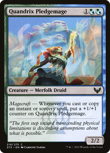 Quandrix Pledgemage [Strixhaven: School of Mages]